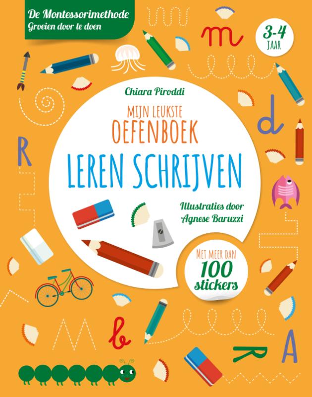 Omslag van Mijn leukste oefenboek leren schrijven