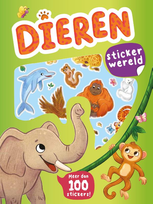 Omslag van Dieren - Stickerwereld