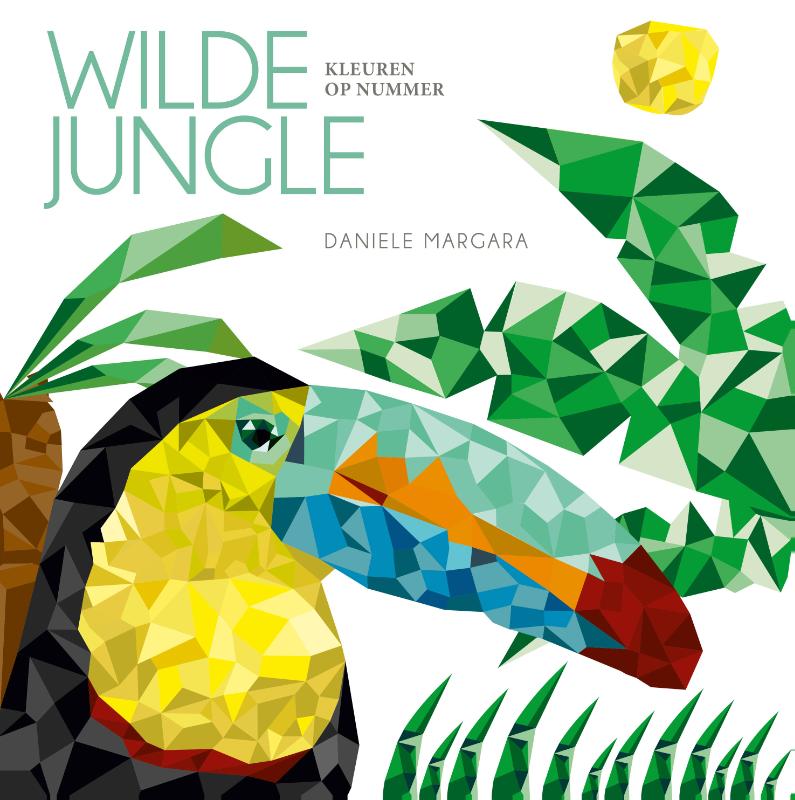 Omslag van Wilde jungle - Kleuren op nummer