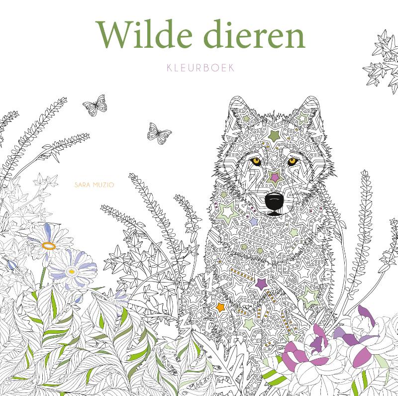 Omslag van Wilde dieren - Kleurboek
