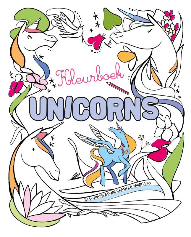 Omslag van Unicorns - Kleurboek