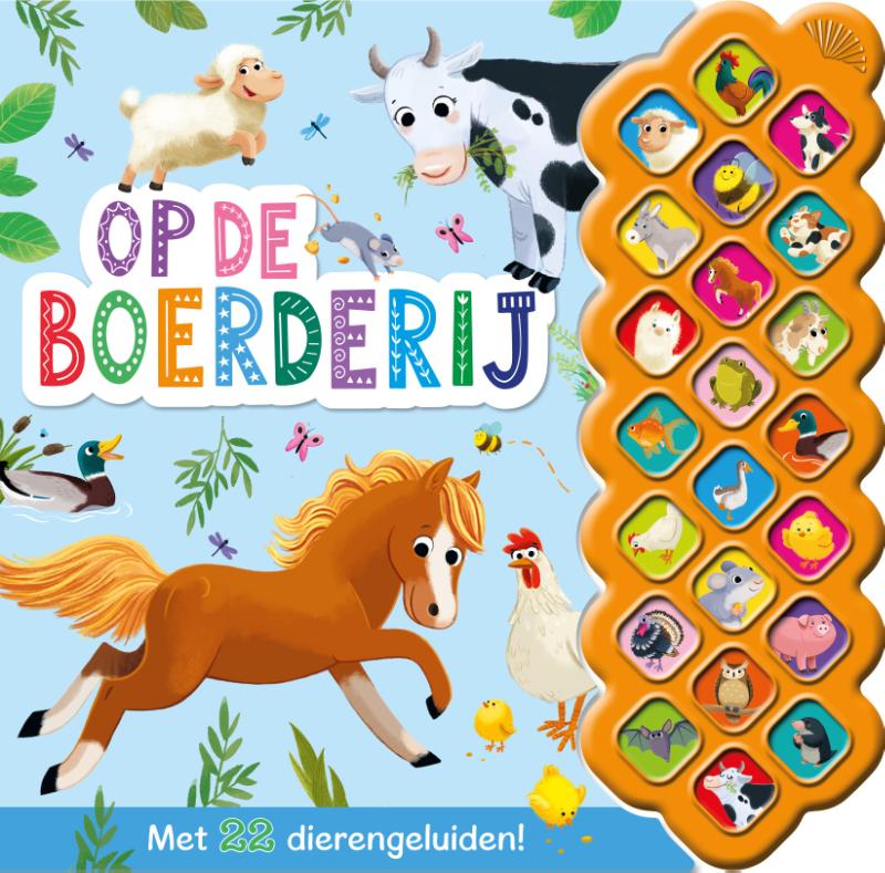 Omslag van Op de boerderij