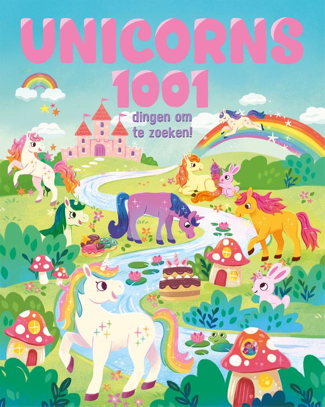Omslag van Unicorns 1001 dingen om te zoeken!