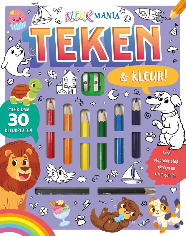 Omslag van Teken & kleur!