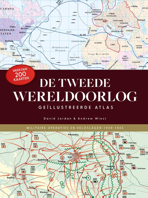 Omslag van De Geïllustreerde Atlas WO II