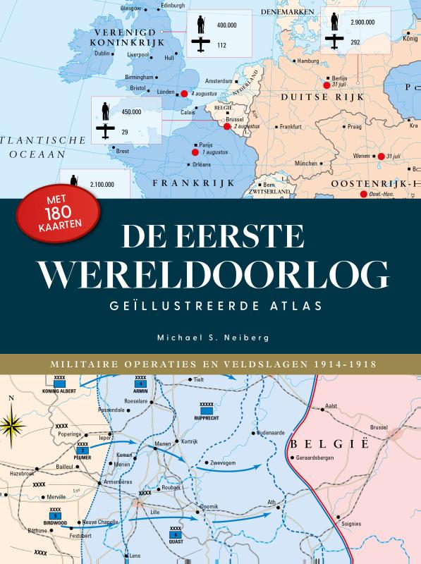 Omslag van De Geïllustreerde Atlas WO I