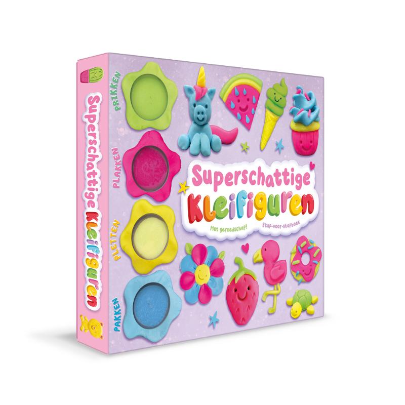 Omslag van Superschattige kleifiguren