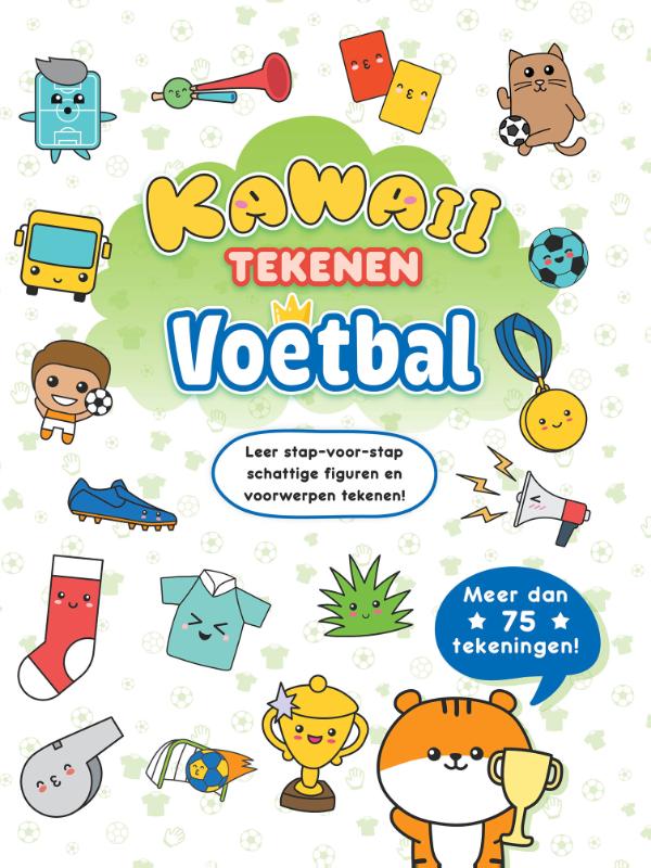 Omslag van Kawaii tekenen voetbal