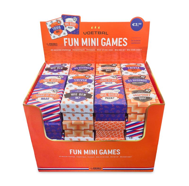 Omslag van Voetbal - Fun mini games display