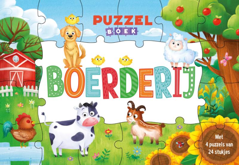 Omslag van Boerderij - Puzzelboek