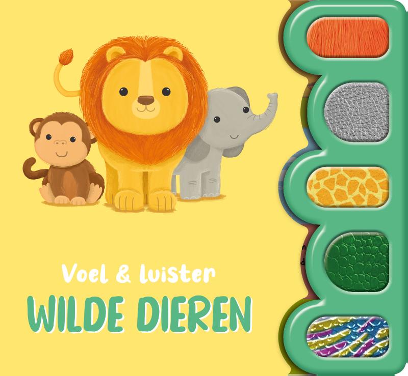 Omslag van Wilde dieren - Voel & luister