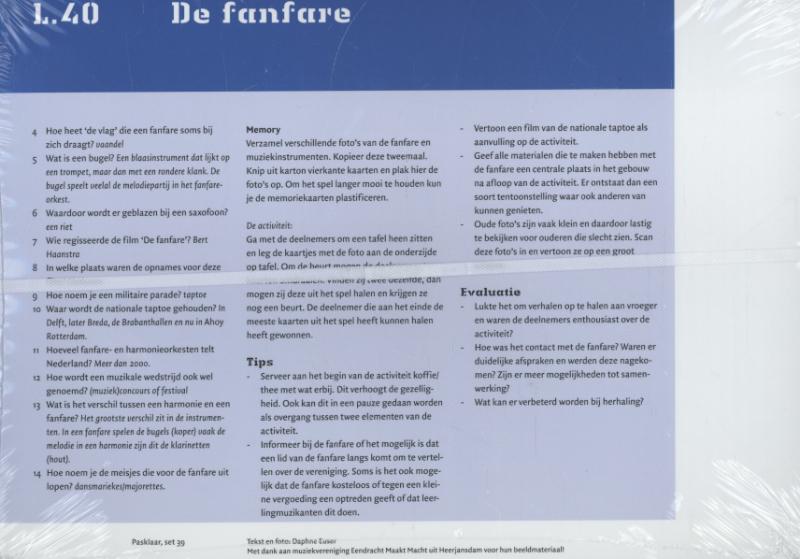 Omslag van set 39