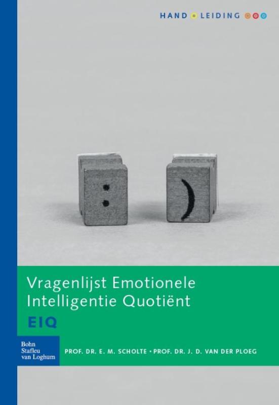 Omslag van Vragenlijst Emotionele Intelligentie Quotient (EIQ) - handleiding