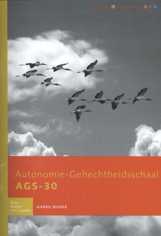 Omslag van Autonomie-gehechtheidsschaal (AGS 30) - handleiding