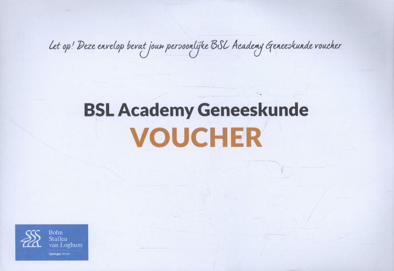Omslag van jaarlicentie BSL Academy Geneeskunde voucher