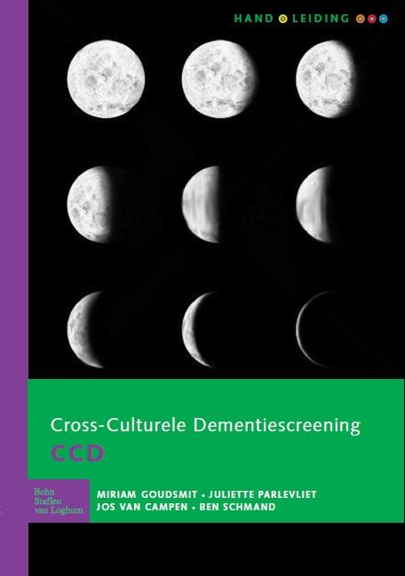 Omslag van Cross-culturele Dementiescreening (CCD) scoreformulieren