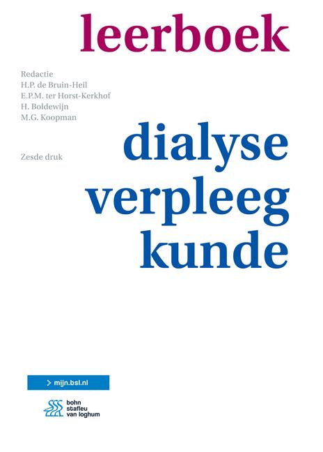 Omslag van Leerboek Dialyseverpleegkunde