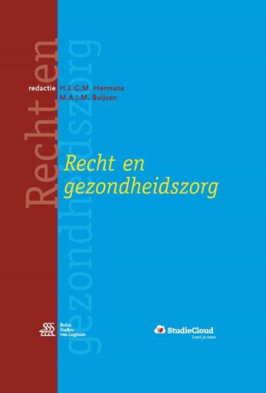 Omslag van Recht en gezondheidszorg