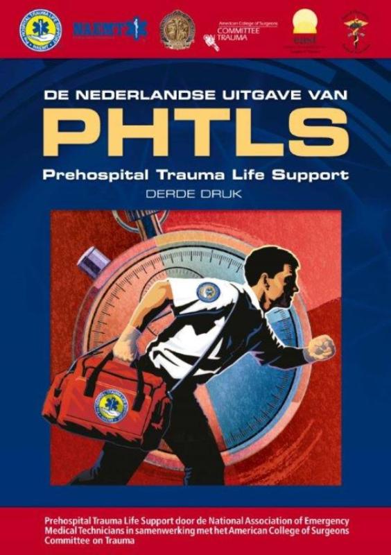 Omslag van De Nederlandse uitgave van PHTLS