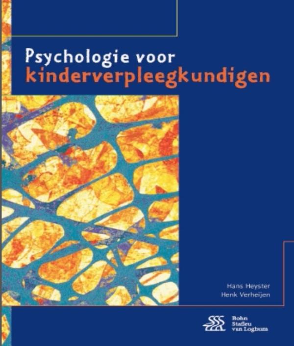 Omslag van Psychologie voor kinderverpleegkundigen