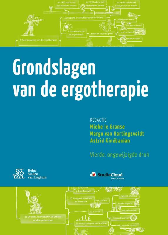 Omslag van Grondslagen van de ergotherapie