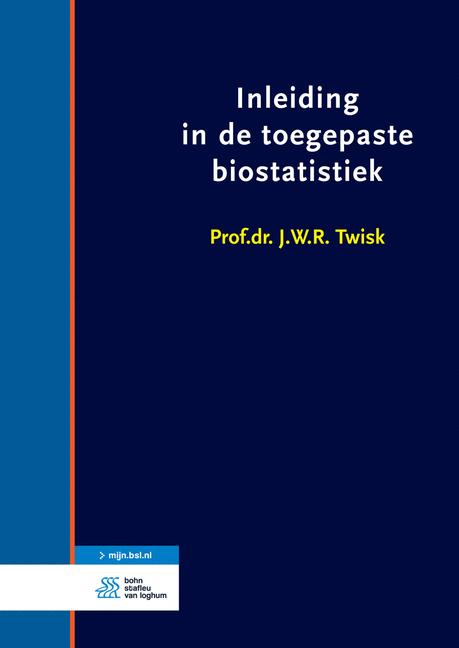 Omslag van Inleiding in de toegepaste biostatistiek
