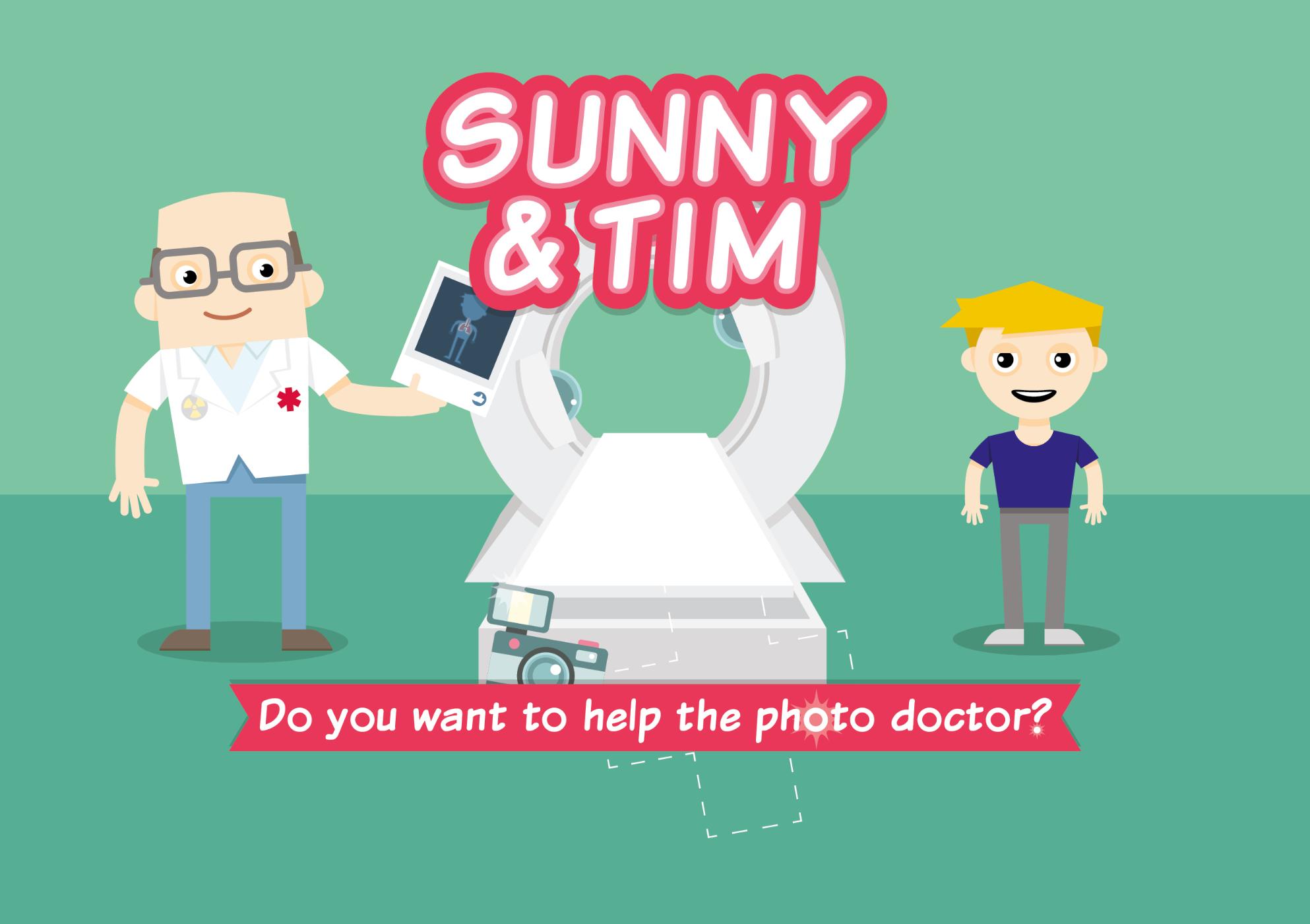 Omslag van Sunny & Tim - Do you want to help the photo doctor?