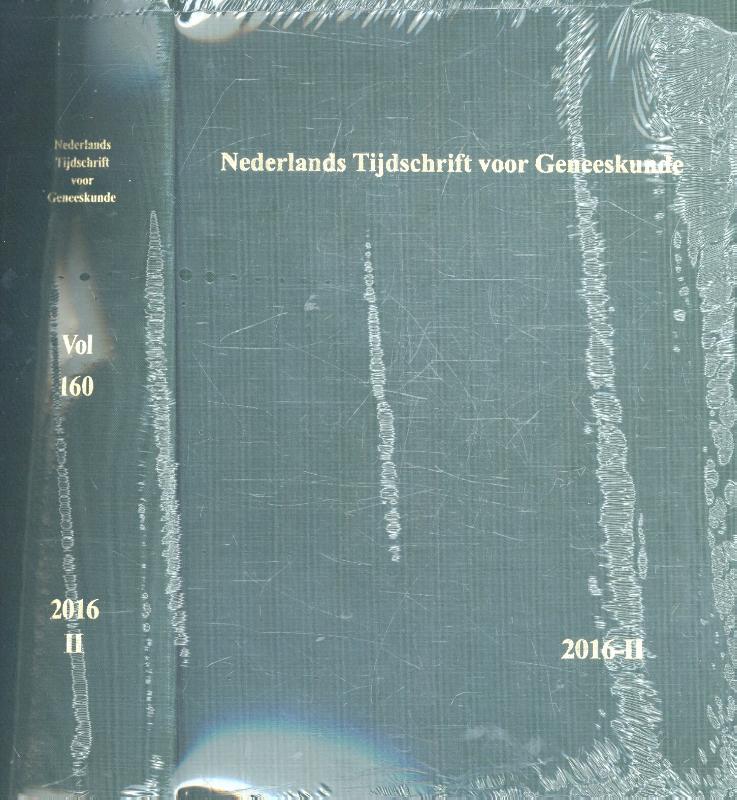 Omslag van NTvG inbindband 2016