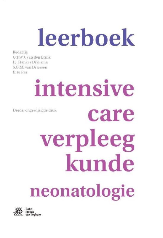 Omslag van Leerboek intensive-care-verpleegkunde neonatologie