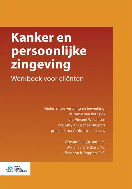 Omslag van Kanker en persoonlijke zingeving
