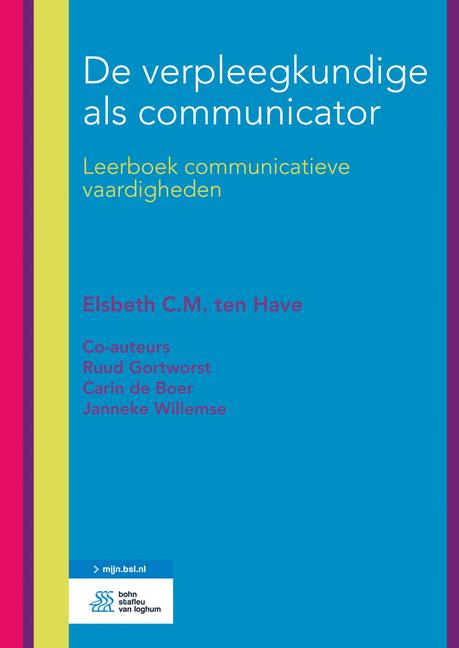 Omslag van De verpleegkundige als communicator
