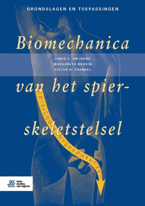 Omslag van Biomechanica van het spier-skeletstelsel