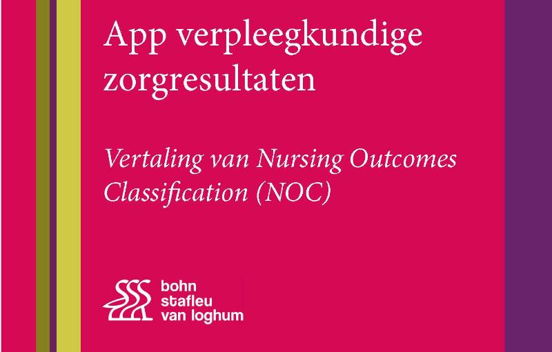 Omslag van App verpleegkundige zorgresultaten