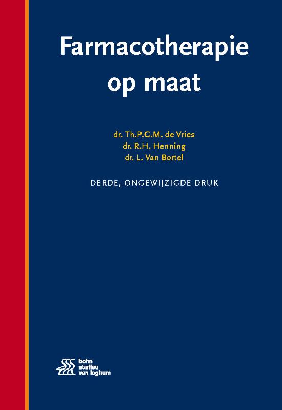 Omslag van Farmacotherapie op maat