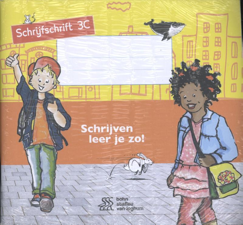 Omslag van Schrijven leer je zo! - Schrijfschrift 3C - set van 5 stuks