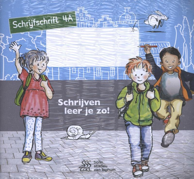 Omslag van Schrijven leer je zo! Schrijfschrift 4A - set a 5 ex.