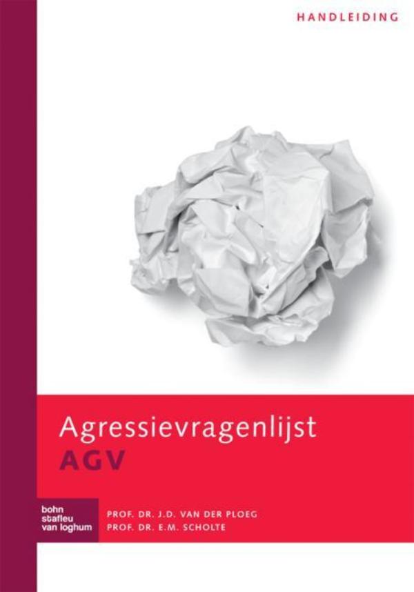 Omslag van Agressievragenlijst AGV