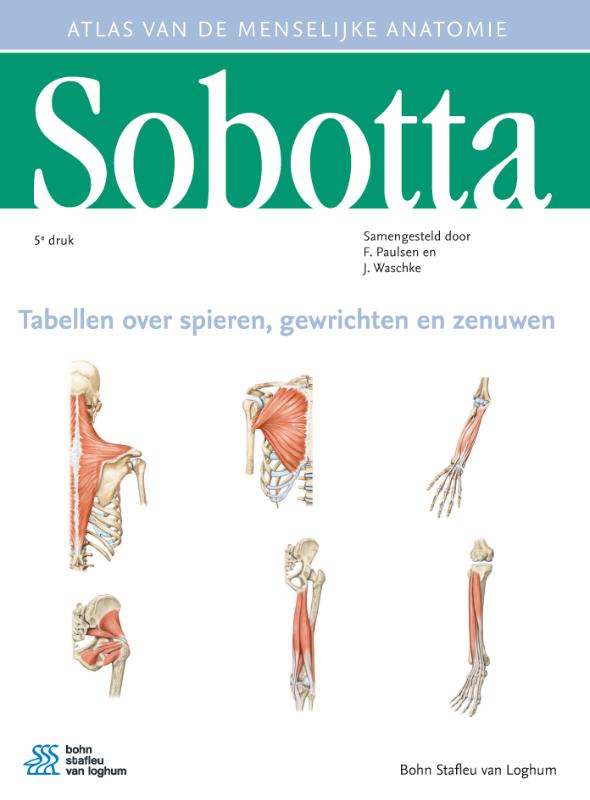 Omslag van Tabellen over spieren, gewrichten en zenuwen
