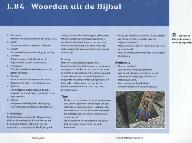 Omslag van Pasklaar activiteitenkaarten set 59