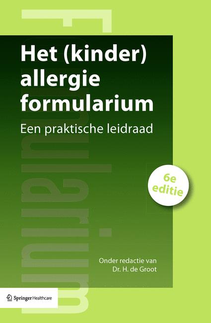 Omslag van Het (kinder)allergie formularium
