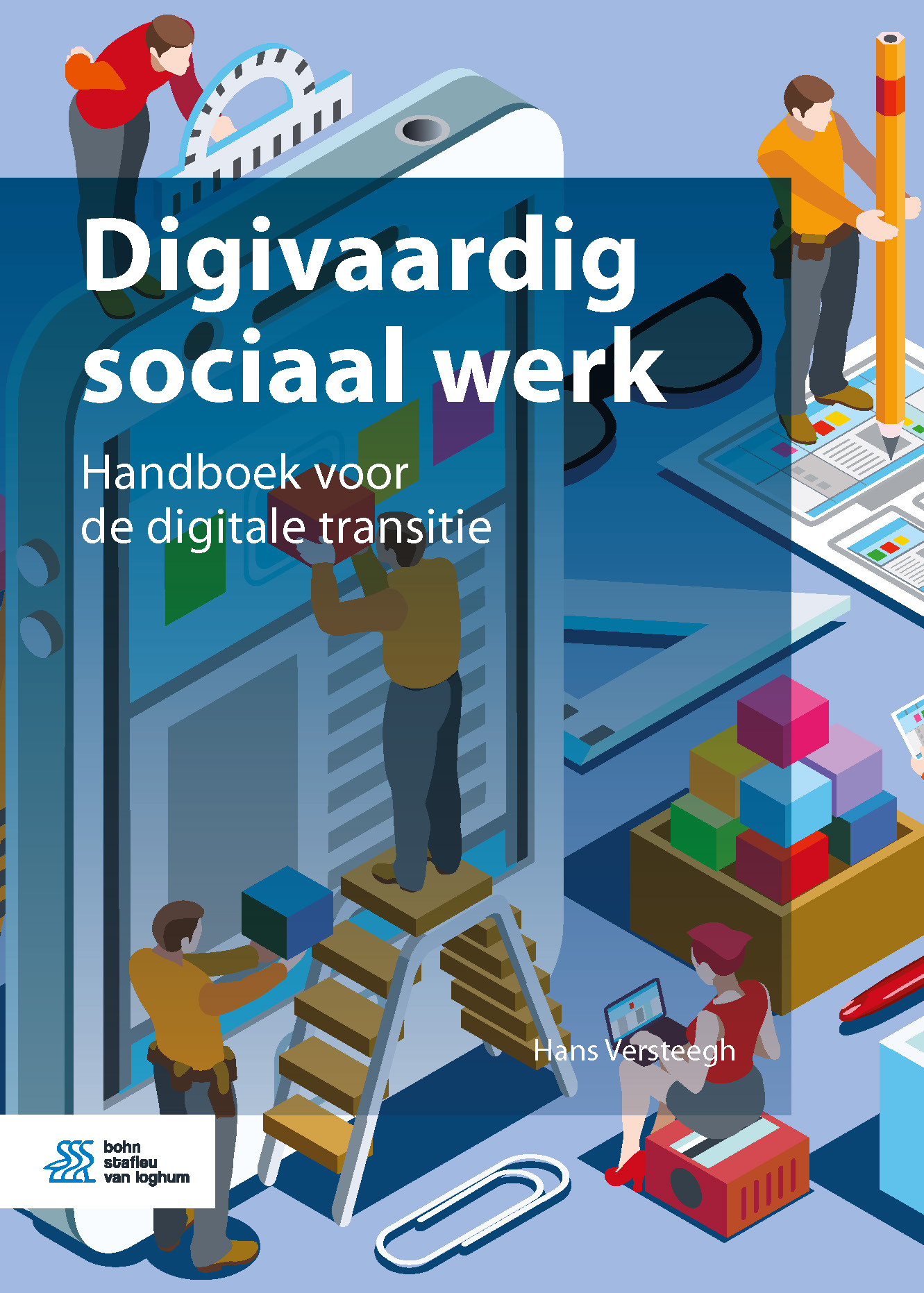 Omslag van Digivaardig sociaal werk