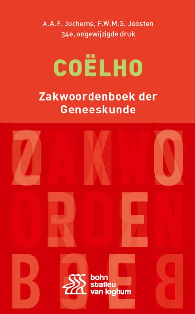 Omslag van Coëlho Zakwoordenboek der Geneeskunde