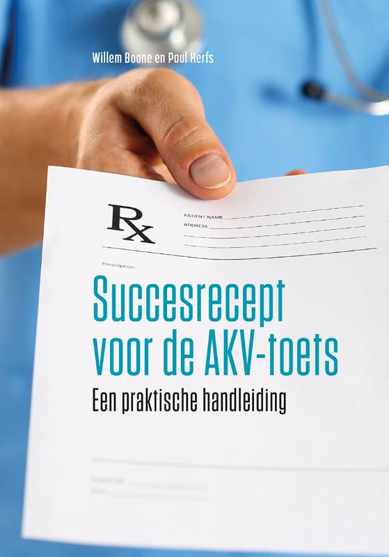 Omslag van Succesrecept voor de AKV-toets