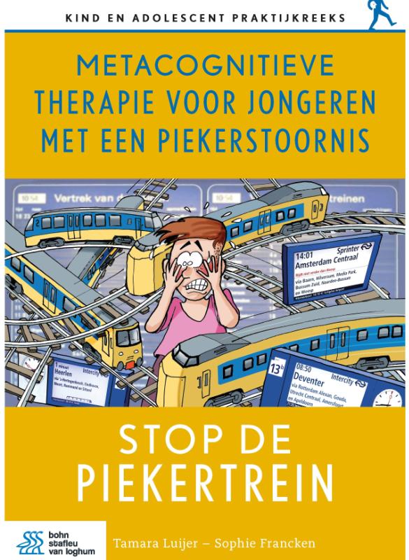 Omslag van Metacognitieve therapie voor jongeren met een piekerstoornis