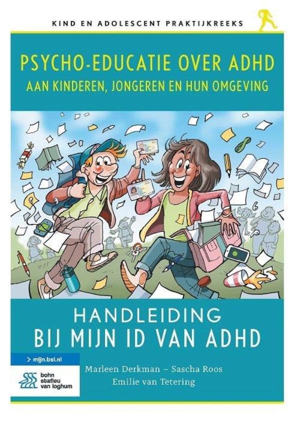 Omslag van Psycho-educatie over ADHD aan kinderen, jongeren en hun omgeving