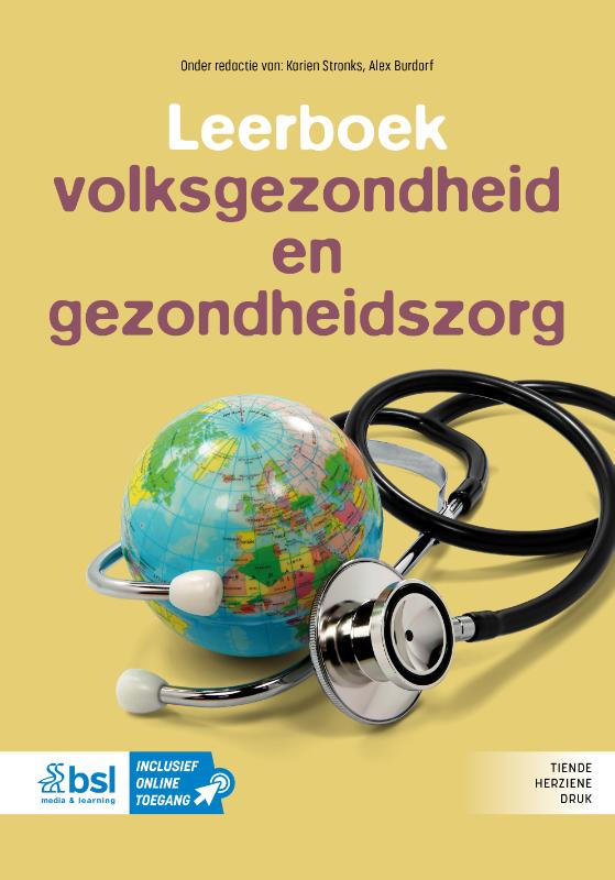 Omslag van Leerboek volksgezondheid en gezondheidszorg