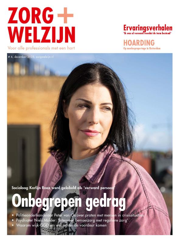 Omslag van Zorg+Welzijn special onbegrepen gedrag
