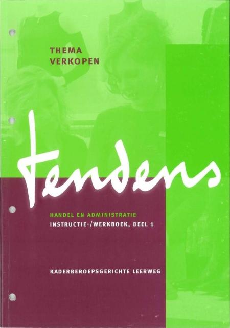 Omslag van Thema verkopen; Instructie-/wekrboek deel 1; Kaderberoepsgerichte leerweg