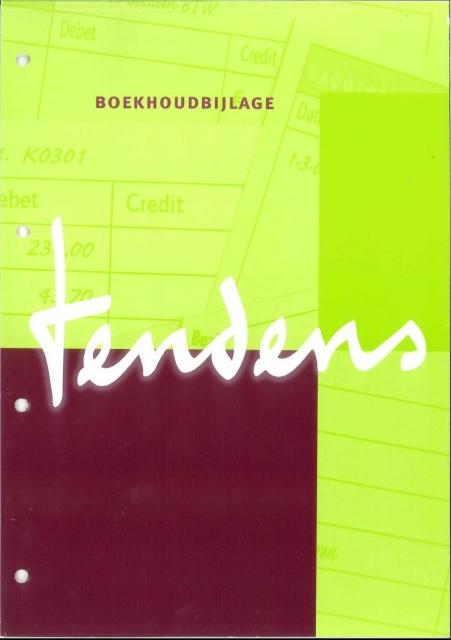 Omslag van Boekhoudbijlage