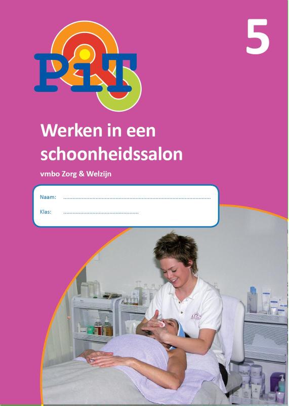Omslag van 5 Werken in een schoonheidssalon; Vmbo zorg en welzijn